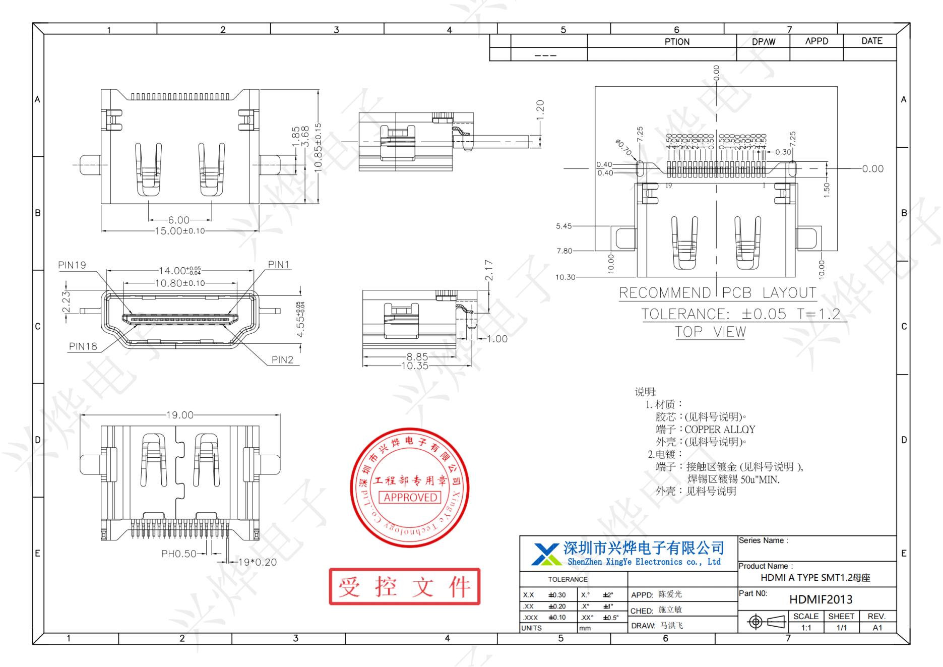 HDMIF2013 HDMI A TYPE SMT1.2母座_扫描版_01.jpg